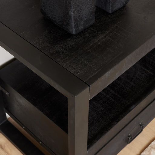 Tv meubel Boaz Zwart Mangohout 150 cm