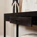 Sidetable Boaz Zwart Mangohout 120 cm