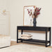 Sidetable Boaz Zwart Mangohout 150 cm