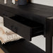 Sidetable Boaz Zwart Mangohout 150 cm