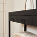 Sidetable Boaz Zwart Mangohout 150 cm