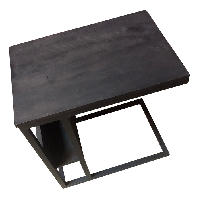 Slider Zwart Mangohout 53 cm