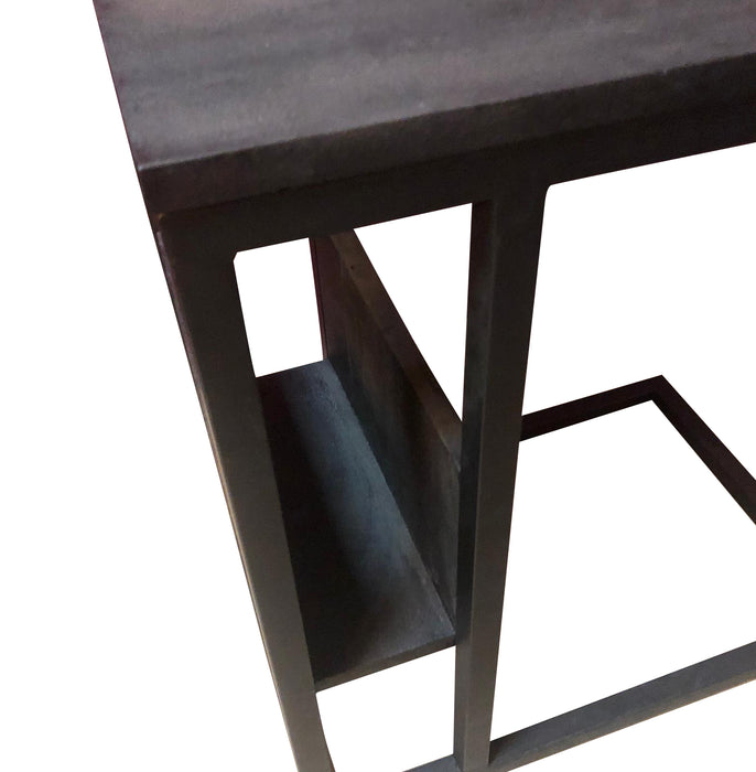 Slider Zwart Mangohout 53 cm