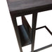 Slider Zwart Mangohout 53 cm