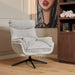 Draaibare fauteuil Vera Lichtgrijs